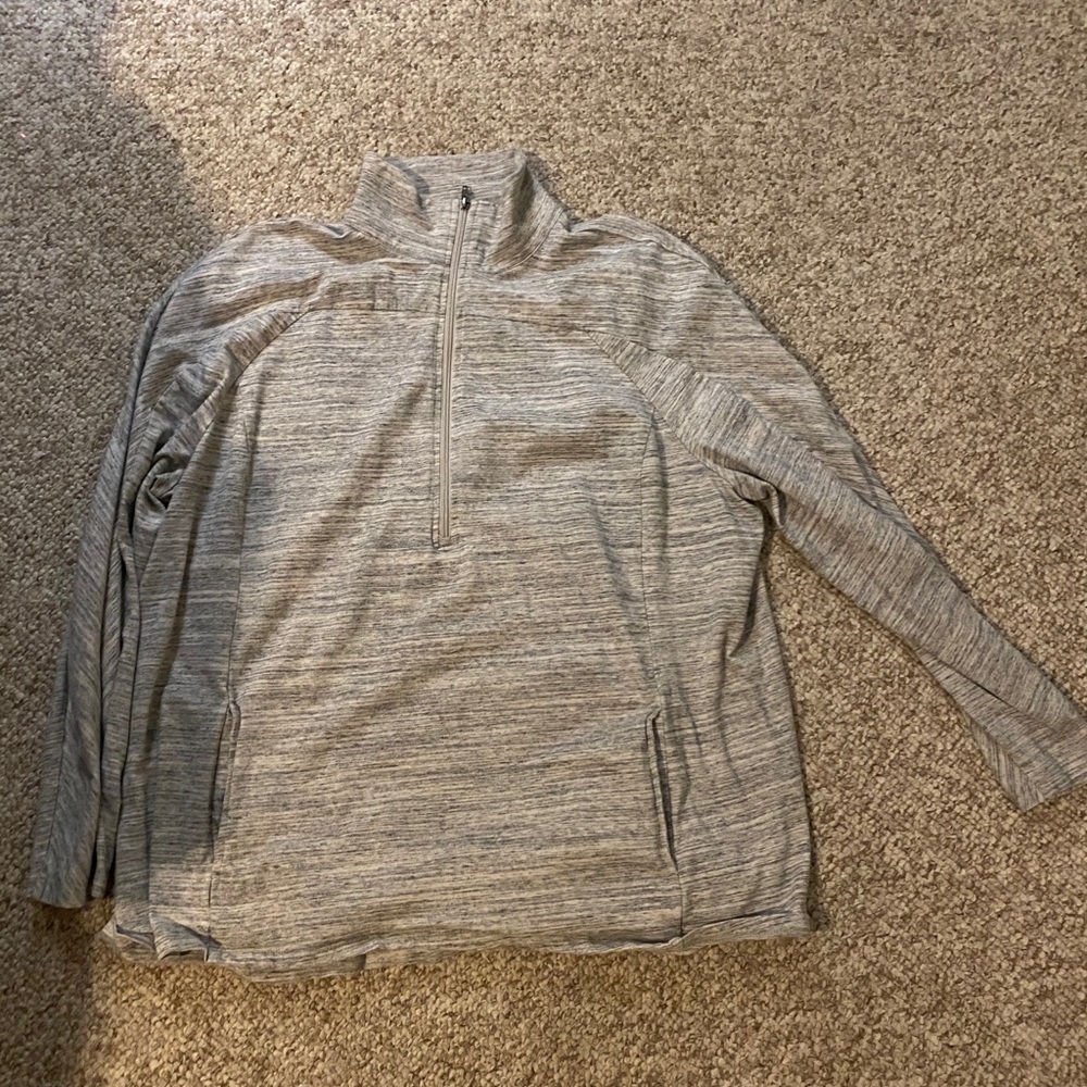 PLUS Size 2X half zip pullover